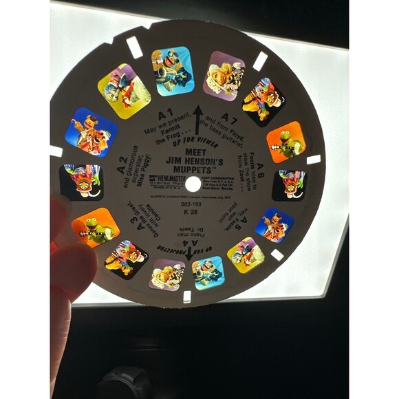 Jim Henson’s Muppets View-Master Reels 3 Set K26 Vintage 1978 - Picture 3 of 5